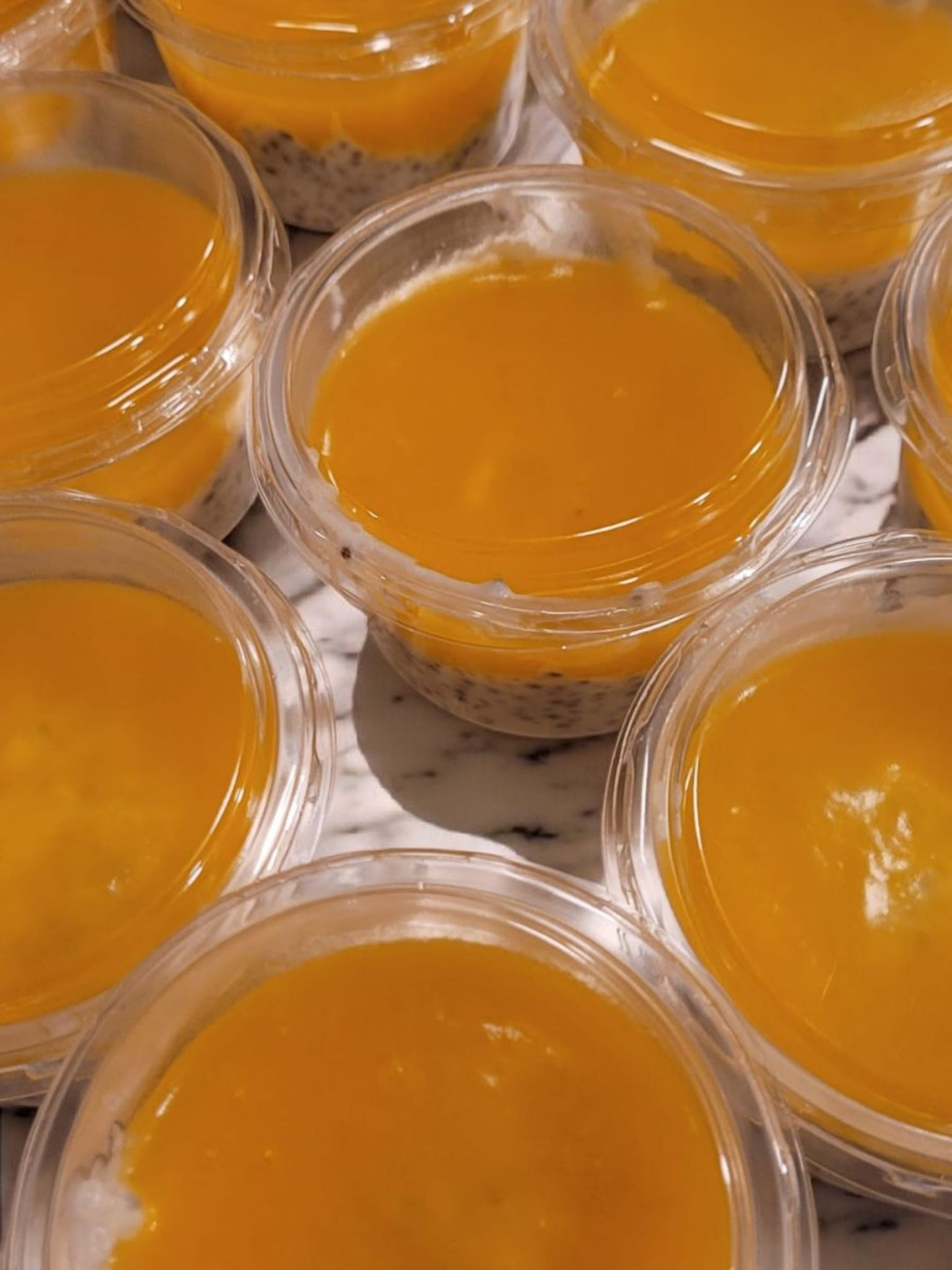 Tapioca with Peach