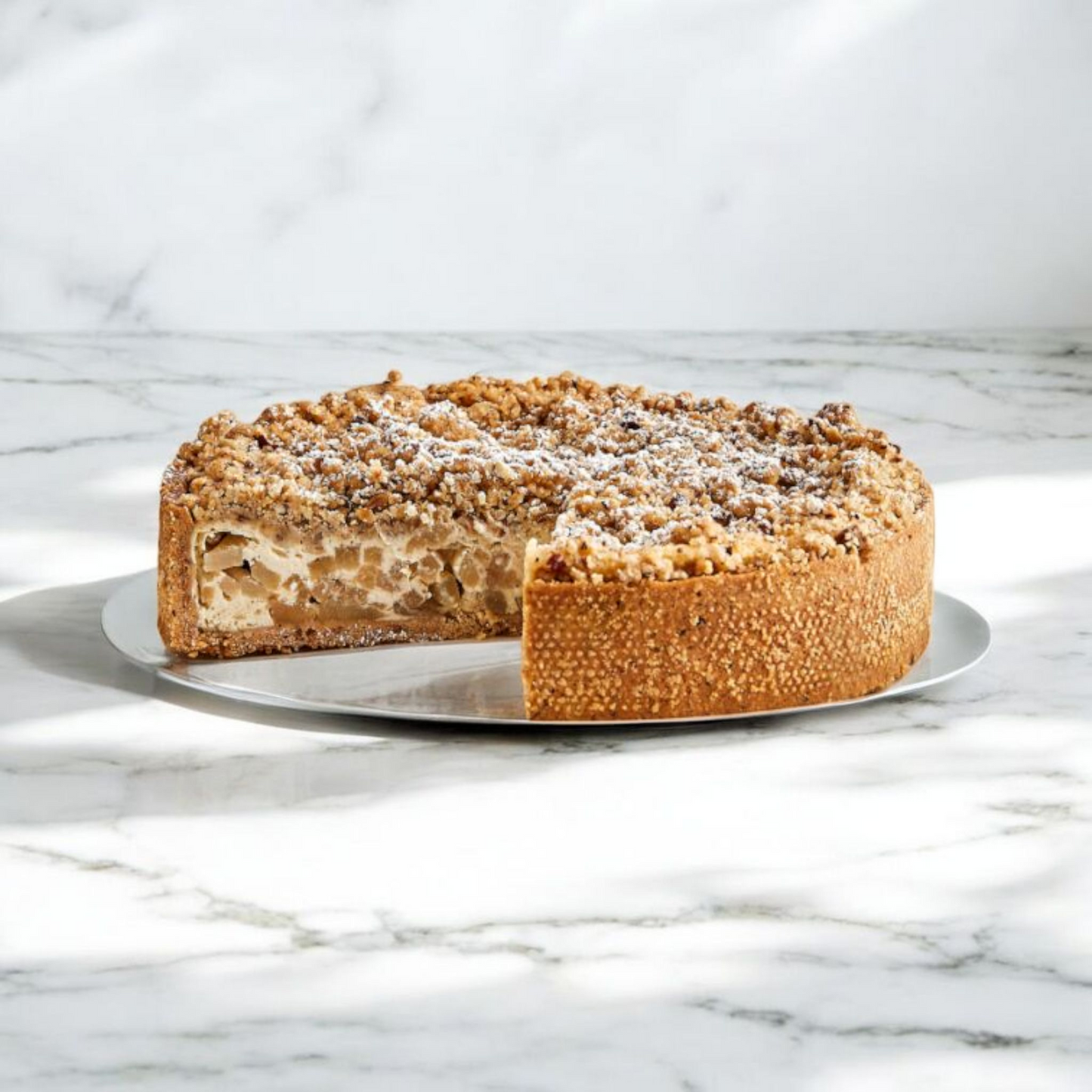 Calamarized Pear Cheesecakes